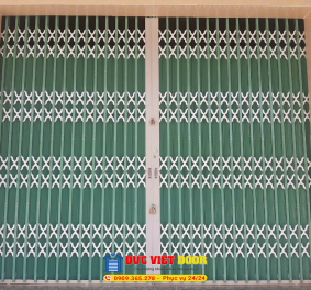 CỬA KÉO CÓ LÁ - U1LY XANH, NHÍP LA XƯƠNG CÁ